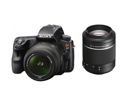 Aparat Sony SLT A 37Y + 18-55 + 55-200